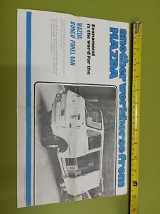 Mazda Bongo Van 'Australian Printed Sales Brochure'