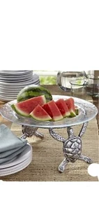 Pottery Barn Turtle serve stand Serving Platters - Picture 1 of 11