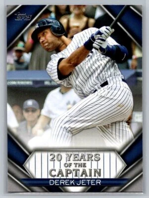 2020  Topps Update #YOC-11 Derek Jeter 20 Years of The Captain - Image 1 of 2