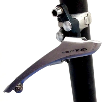 Bicicleta de carretera 1986 desviador delantero Shimano 105 FD-1050 VÍA Japón 28,6 mm pulso inferior Foto 1 de 4