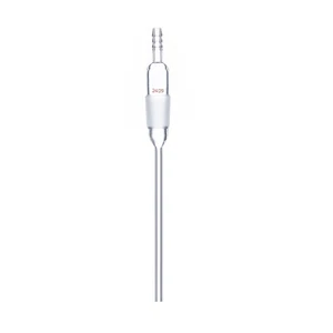 150mm 24/29 Glass Long-Stem Hose Inlet Adapter Laboratory Straight Airway Tube - Picture 1 of 1