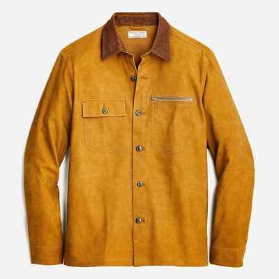 J. Crew Wallace & Barnes Duck Canvas Workshirt Jacket Roasted Cider S - NWT - Image 1 of 4