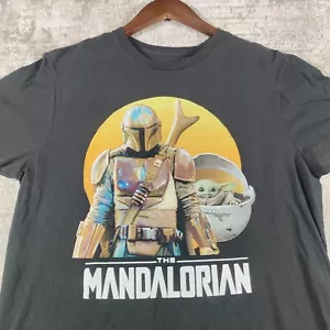 Camiseta Star Wars The Mandalorian Para Hombre Talla M Grogu Baby Yoda Camiseta Gráfica - Imagen 1 de 6