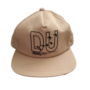 DU Ducks Unlimited - Vintage Tan Snapback Cap Dorfman Pacific - Picture 1 of 5