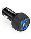 ANKER PowerDrive 2 Quick Charge 3.0 39W Dual USB Car Charger Adapter PowerIQ