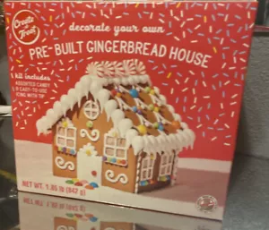 Create A Treat E-Z Build Gingerbread House Kit de décoration de biscuits de vacances - Photo 1/1