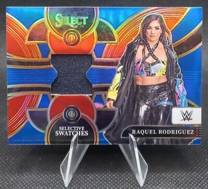2024 Panini Select WWE - Selective Swatches - Blue Prizm  Raquel Rodriguez /49 - Bild 1 von 2