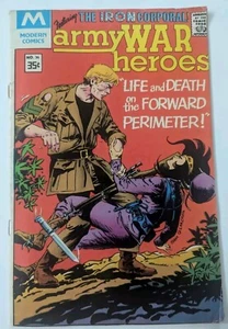 1978 Modern Comics Army War Heroes #36 The Iron Corporal Comic Book, Pre-Owned - Picture 1 of 2