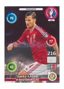 2016 Panini Adrenalyn XL France - 193 Team Mate - Tamas Kadar