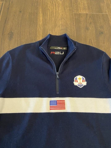 Ralph Lauren Ryder Cup Mens Sweater RLX USA Team Issued Mens Small Cover
