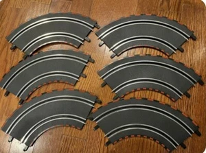 Six (6) Carrera Go Slot Car Track Curves Expand Your Layout With More Curves!! - Picture 1 of 3