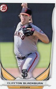 2014  Bowman Draft Clayton Blackburn
