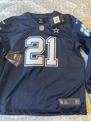 Dallas Cowboys Zeke Elliot Therma manga larga mujer mediano  Foto 1 de 4