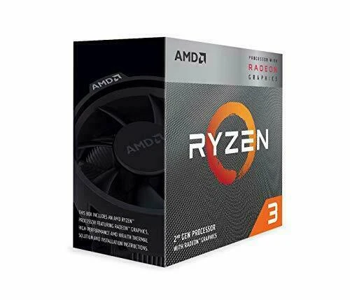 AMD Ryzen 3 3200G 3,6GHz Quad-Coeur Processeur avec Radeon Vega 8 Processeur Graphique (YD3200C5FHBOX)