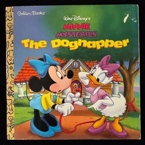 Walt Disney THE DOGNAPPER (MINNIE'S MYSTERIES) By Cathy Hapka Golden Books - Picture 1 of 5