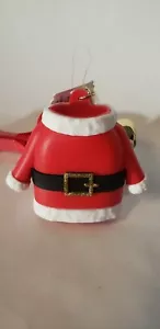 BATH & BODY WORKS SANTA SUIT ID LANYARD POCKET BAC HOLDER SANITIZER CASE CLIP - Picture 1 of 5