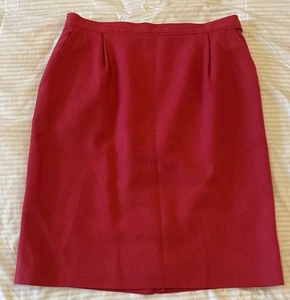 Pendleton 100% Virgin Wool Petite Fully Lined A Line MIDI Skirt Womens - Picture 1 of 4