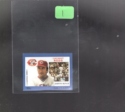 B2621- 1988 Grenada Baseball Stamps BB Cards 1-81 -You Pick- 15+ FREE US SHIP - Image 1 of 1