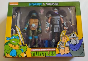 NICKELODEON TMNT LEONARDO VS SHREDDER ACTION FIGURES 2019 - Picture 1 of 8