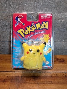 1999 Pokemon Tiger Pikachu Electronic Talking Plush Keychain - Picture 1 of 4