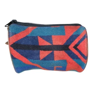 Borsa trucco vintage Pendleton lana abbigliamento western USA - Foto 1 di 6