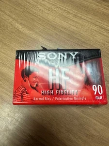 Sony Hi Fidelity Type I 1 X 90 Minute Normal Bias On Audio Cassette Brand New - Picture 1 of 3