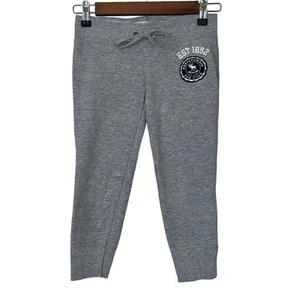 Abercrombie Kids Girls Sz M Gray Athletic Sweatpants - Picture 1 of 5