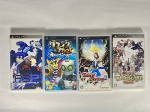 Lot4 PSP Persona 3 & Ratchet and Clank & Tales of destiny 2 & Tactis Ogre -Japan - Picture 1 of 23