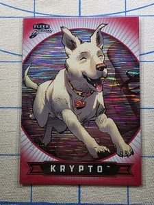 Fleer Brilliants Superman - Crypto #20 Red Heat Vision Parallel 1654/1938 - Tarjeta - Imagen 1 de 6