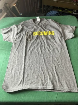 Camiseta de baloncesto St. Bonaventure University Becoming Bonnies para hombre L Hanes Foto 1 de 4