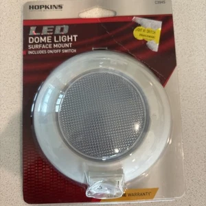 4" LED Surface Mount Dome Light Hopkins Trailer Camper Canopy RV - Bild 1 von 5