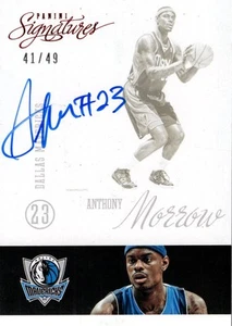 2012-13 Panini Signatures Red #161 Anthony Morrow Auto /49 - BSK - Picture 1 of 2