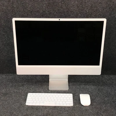 APPLE 24" iMac All-in-One 2024 M4 16GB 256GB SSD MacOS Sequoia A3247* - Image 1 of 4
