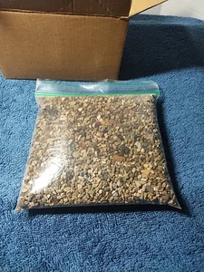 Small Gemstone Fossils Pay Dirt Gravel 2 Pound Bag Perfect Size Jewelry Making  - Picture 1 of 16