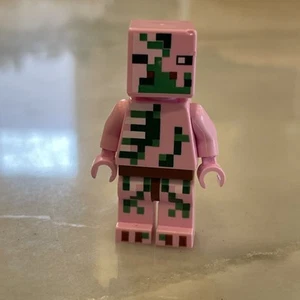 Lego Minecraft Zombie Pigman Pink Minifigure - Picture 1 of 2