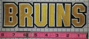 BOSTON BRUINS GESCHRIEBEN BAD BRUINS NHL HOCKEY 8 ZOLL EMBLEM PATCH - Bild 1 von 1