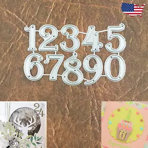 All The Numbers Cutting Dies Style B – Birthdays Anniversaries Milestones & More - Picture 1 of 3