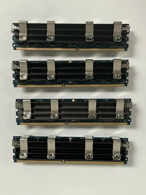 Nanya 8GB RAM (4x2GB) ~ NT25T72U4NB9BD-2C ~ 2Rx4 PC2-6400F-555-11 for MAC - Image 1 of 4