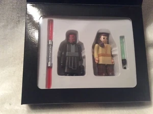 Star Wars Kubrick stile Darth Maul & Obi-Wan confezione da 2 Kamiru - Foto 1 di 3