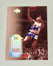 Walt Frazier 1999 Upper Deck NBA Legends Commemorative #/50 Signed Autograph JSA