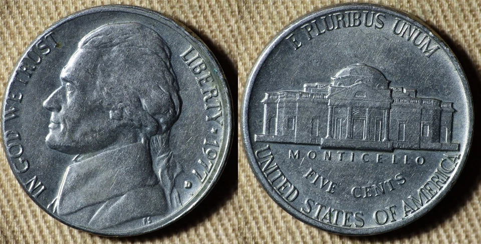 Error : 1977P Nickel Broadstruck IREC1986 - Image 1 of 1