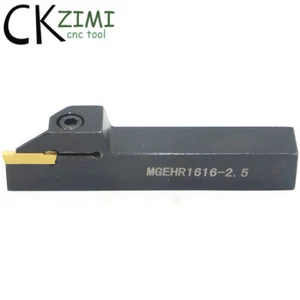 10x Inserto de carburo MGMN250 y Soporte para herramientas de ranurado de separación CNC MGEHR1616-2.5 - Imagen 1 de 8
