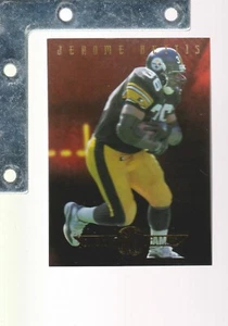 1997 Collectors Edge #24 Jerome Bettis #/1500 Night Games Masters Insertore ACCIAIERI - Foto 1 di 2