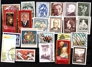 Austria collection...album card with used stamps - Picture 1 of 1