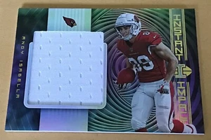 2019 Panini Illusions Football No.IA-AI Andy Isabella White Jersey Patch Card - Picture 1 of 2