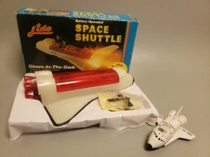 Vintage 1980s Lido Space Shuttle &  (Not)Transformer/Go Bot Battery-op Works - Picture 1 of 9