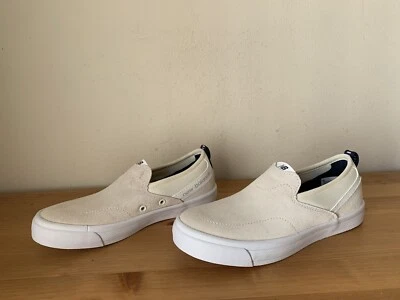 Nuevo NB New Balance Big Boy o Hombres talla 4 Sin cordones Color Hueso Gamuza Tenis Zapatos Foto 1 de 4