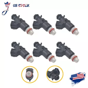 6Pcs Fuel Injectors For Honda Accord Odyssey Pilot Saturn Vue Acura MDX TL - Picture 1 of 7