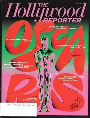 The Hollywood Reporter March 8 2023 Academy Awards Oscars Kimmel FREE SHIPPING Foto 1 de 2