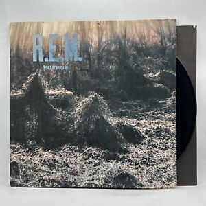 R.E.M. - Murmur - RARE 1984 US « B » presse vinyle couleur gris translucide (EX)